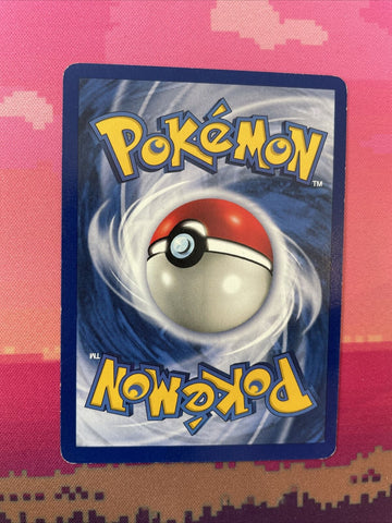 Pokemon Card Bulbasaur Shadowless Base Set Common 44/102 Near Mint (back)