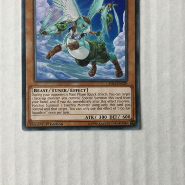 CHIM-EN029 Yu-Gi-Oh! Hop Ear Squadron Rare 1st Edition NM (back)
