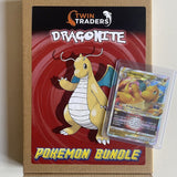 100x Pokemon Cards Dragonite V Holo Rare Shiny Card Bundle TCG Joblot Collection